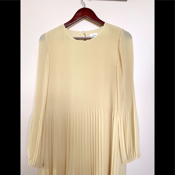 New Aritzia daydreamer mini Dress Wheat - Picture 3 of 6